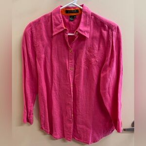 Ralph Lauren Pink Blouse
